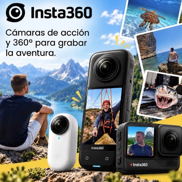 Descuento de Insta360 para la comunidad de Chenoaventuras